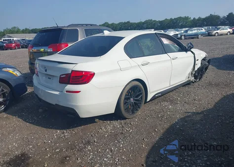 2013 BMW 550I xDrive из США, поврежденный, VIN WBAFU9C58DDY70973